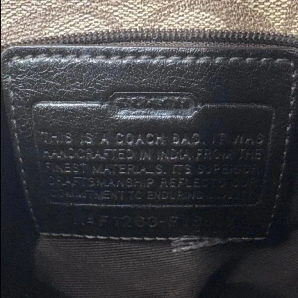 Coach signature monogram